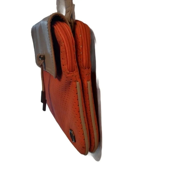 Fiorelli Purse, Salmon/Tan, Adjustable Strap - Picture 7 of 15